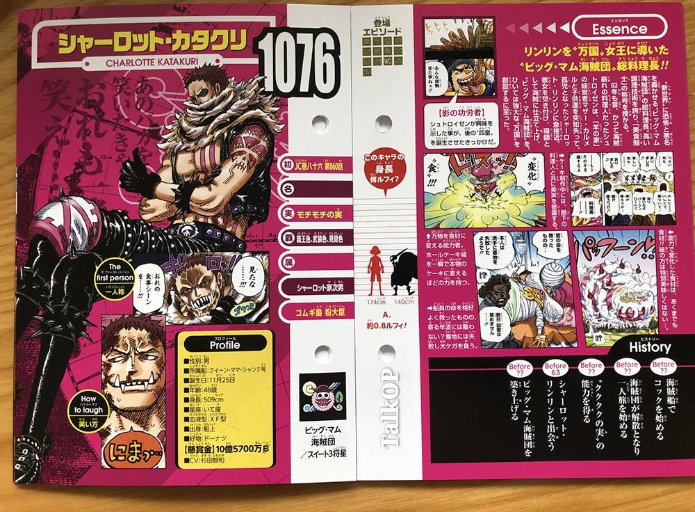 Vivre Card - one piece Visual Dictionary.