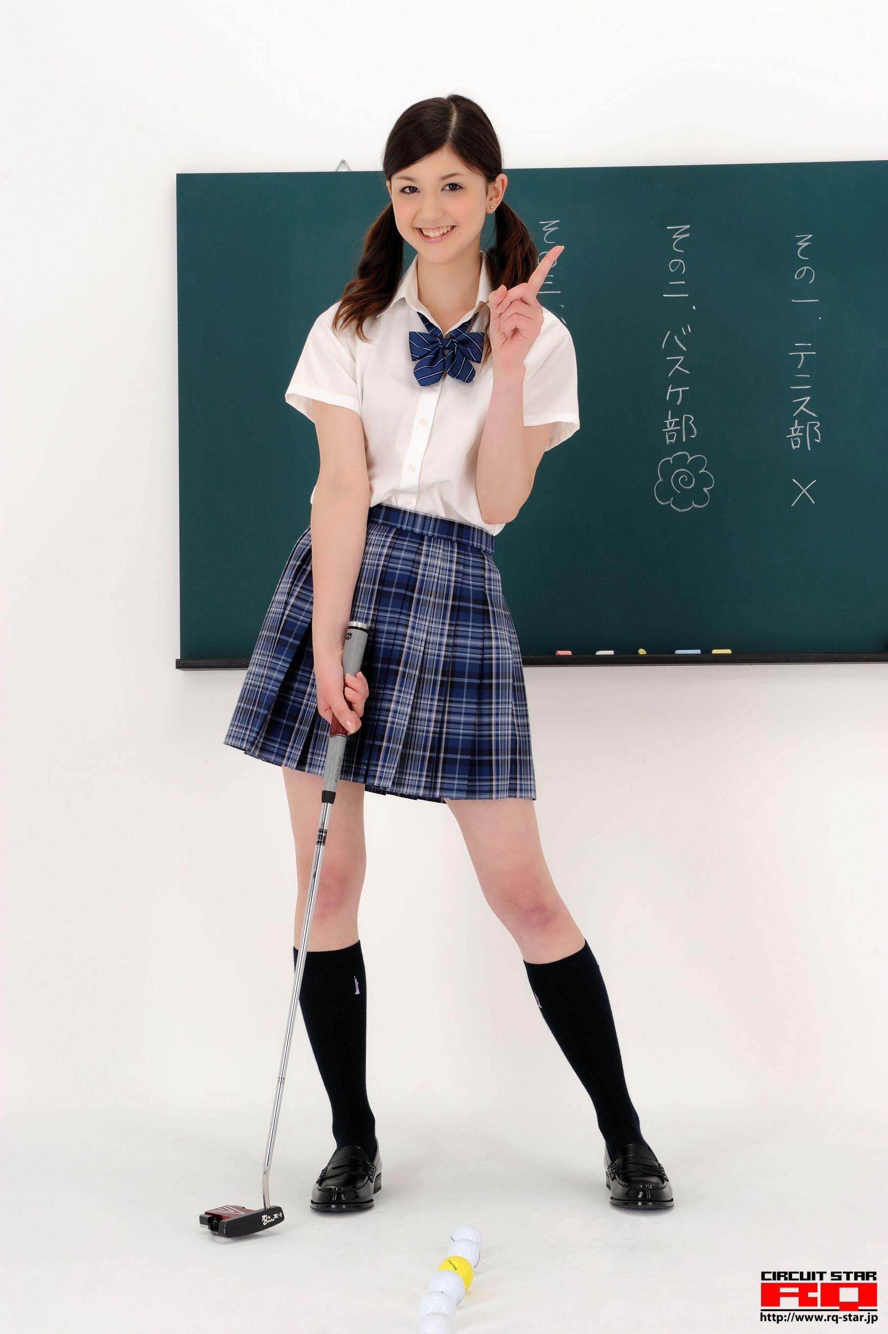 [RQ-STAR] NO.00348 久保エイミー /久保艾米 Student Style 校服系列 写真集(151)