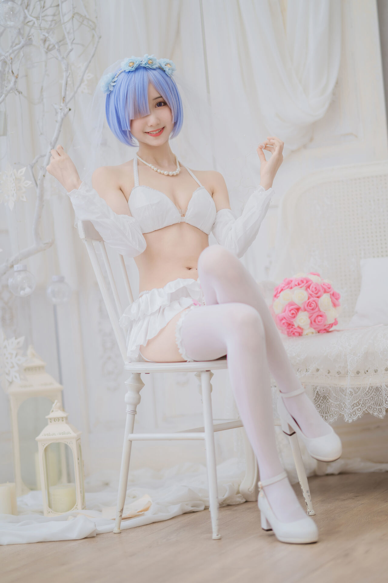 [木绵绵OwO] 蕾姆婚纱
