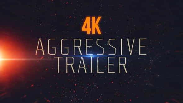Aggressive Trailer - VideoHive 21803391