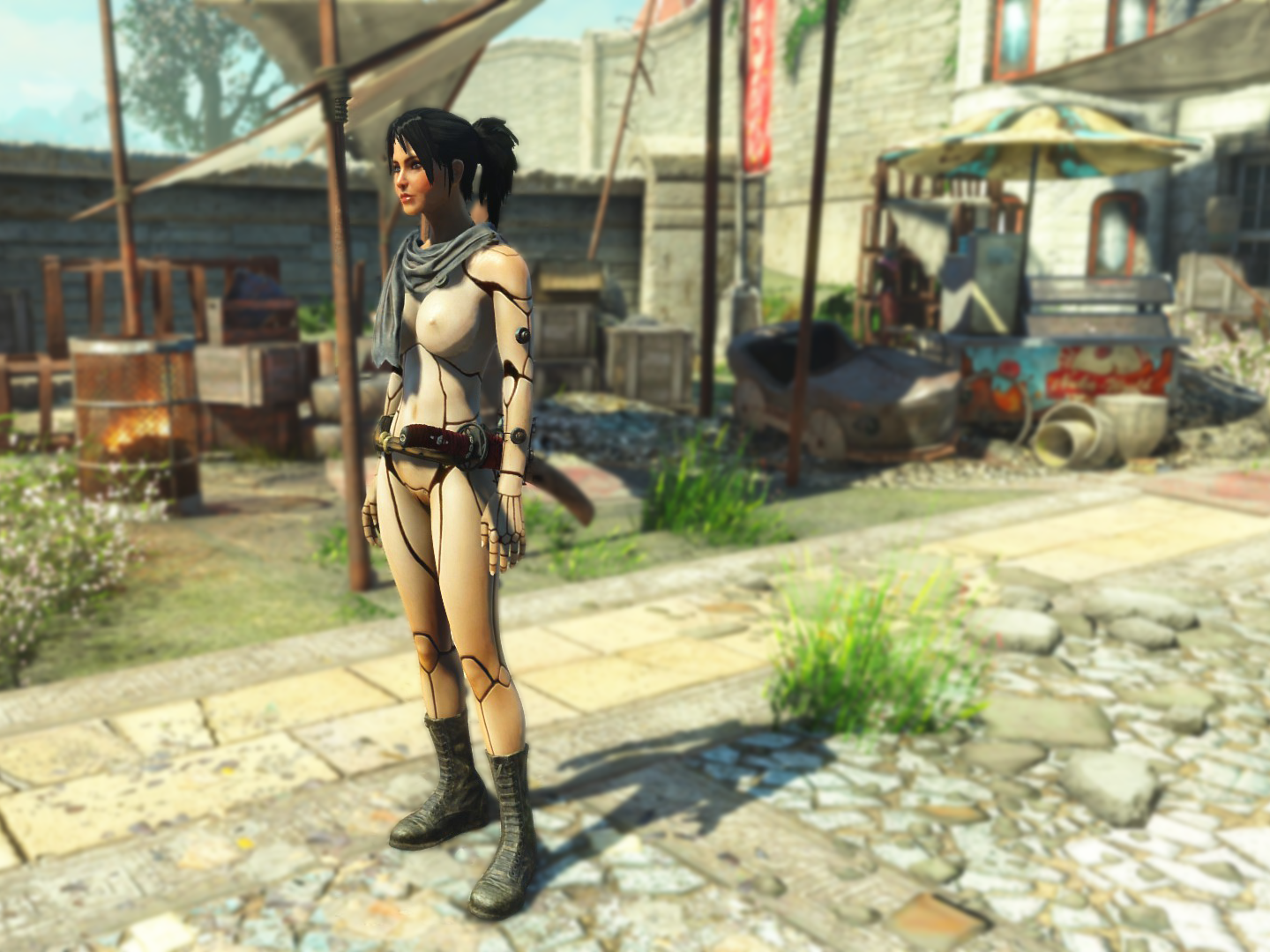 Fallout 4 blade and soul clothes фото 52