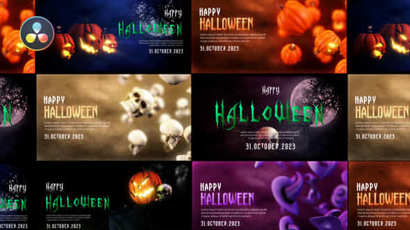 Halloween Spooky Greeting - VideoHive 48573158