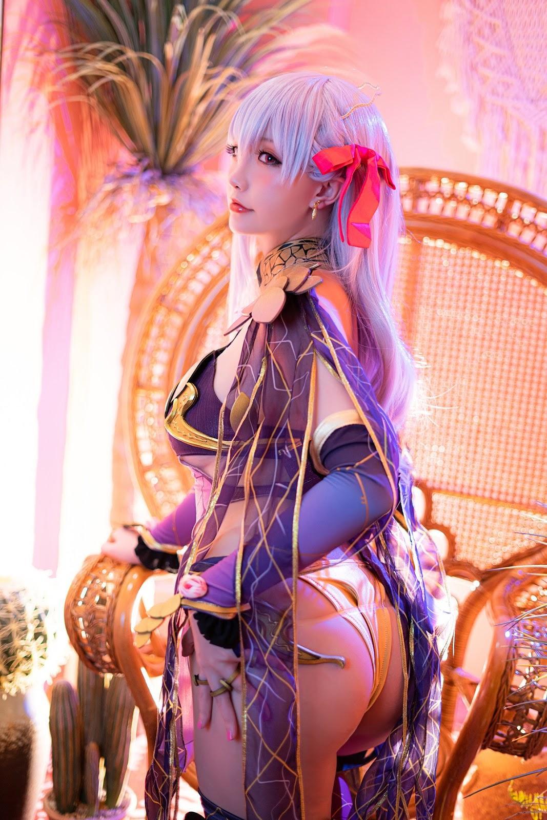 Cosplay 星之迟迟Hoshilily 秘密花园-伽摩(15)