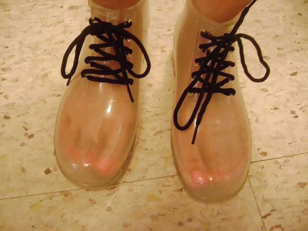 Sorel heel rain boots-8979