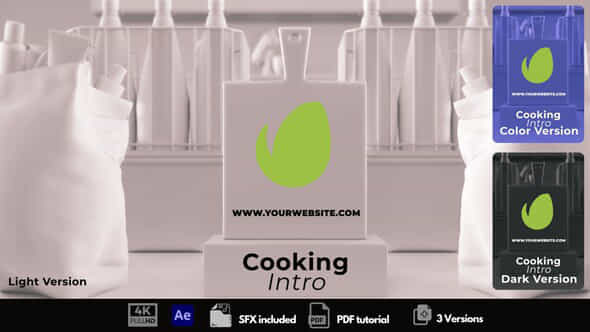 Cooking Intro - VideoHive 49713694