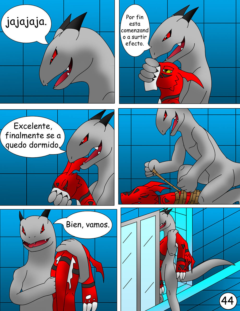 Guilmon Practica Karate - 43