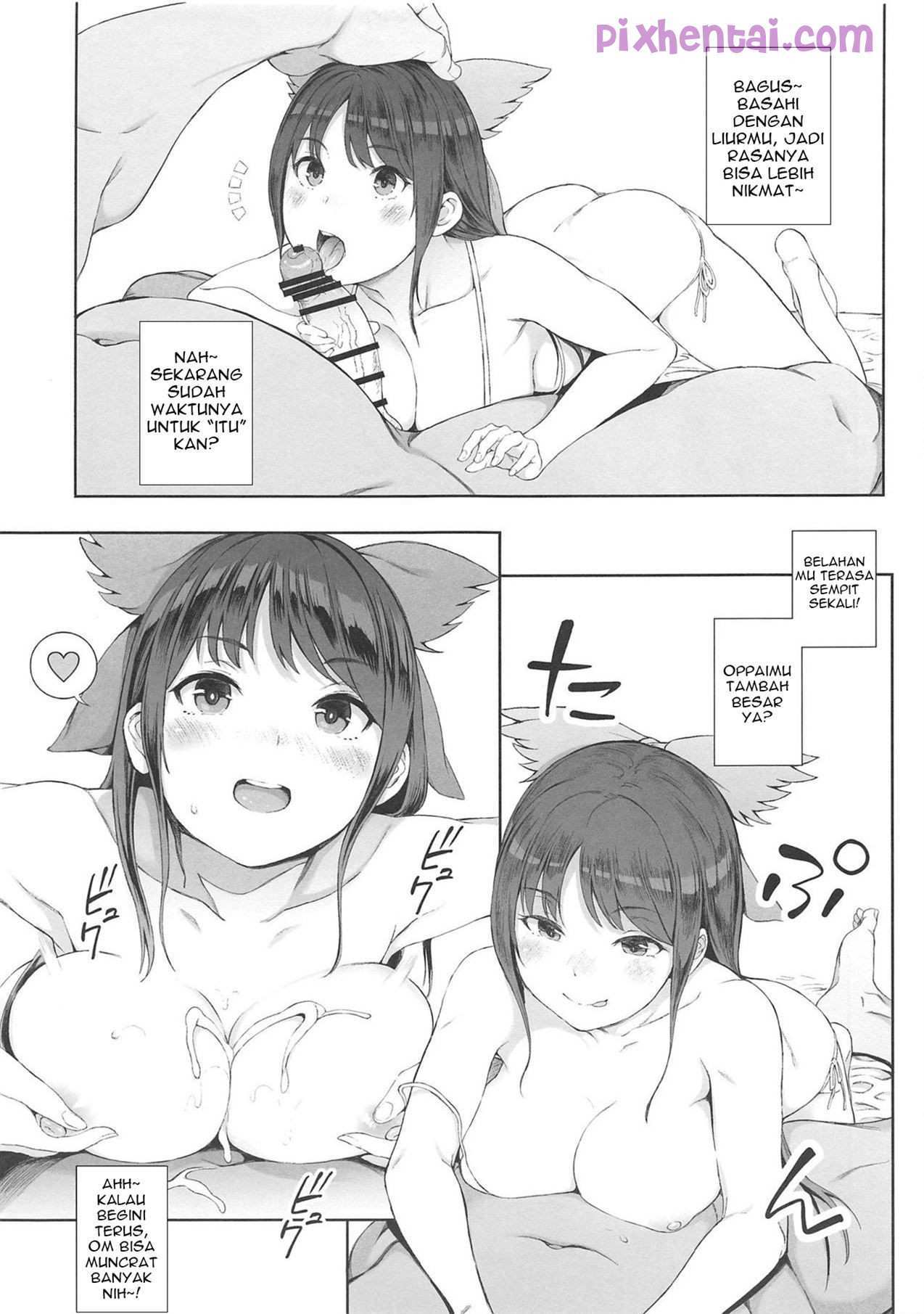 Komik Hentai Cewek Imut Belajar Nakadashi bersama Sensei Manga XXX Porn Doujin Sex Bokep 20