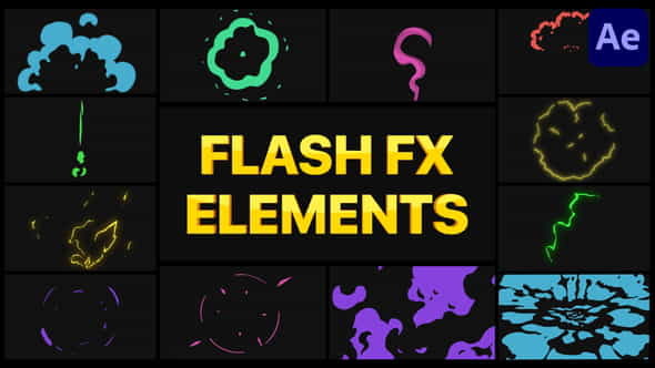 Flash FX Elements Pack 04 - VideoHive 30276653