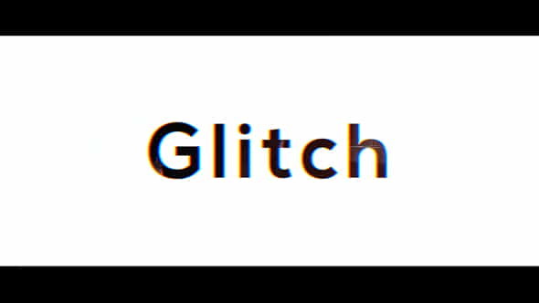 Fast Glitch Opener - VideoHive 19929994