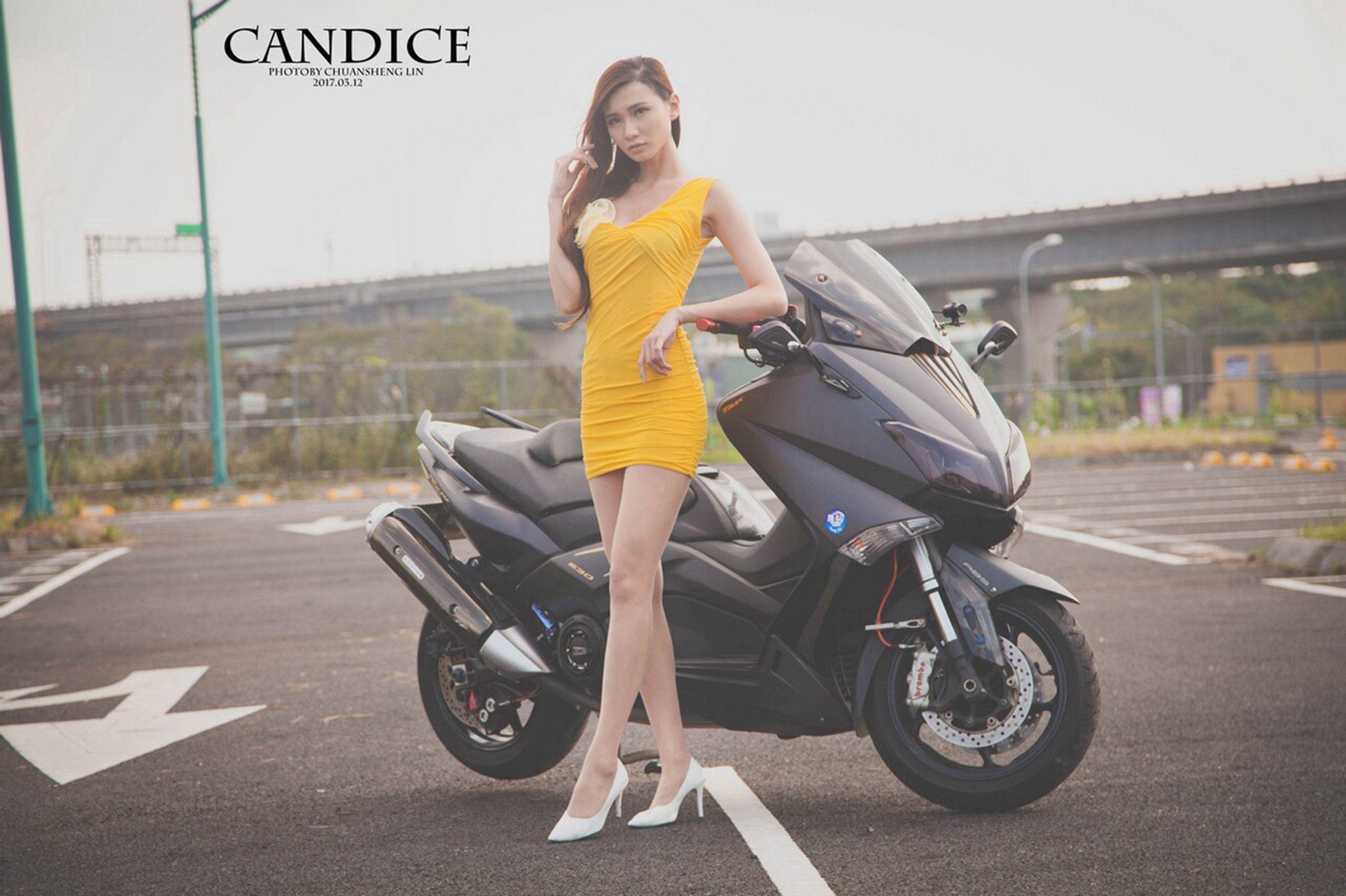 蔡译心Candice《动感时尚机车女郎》 [台湾女神] 写真集(61)