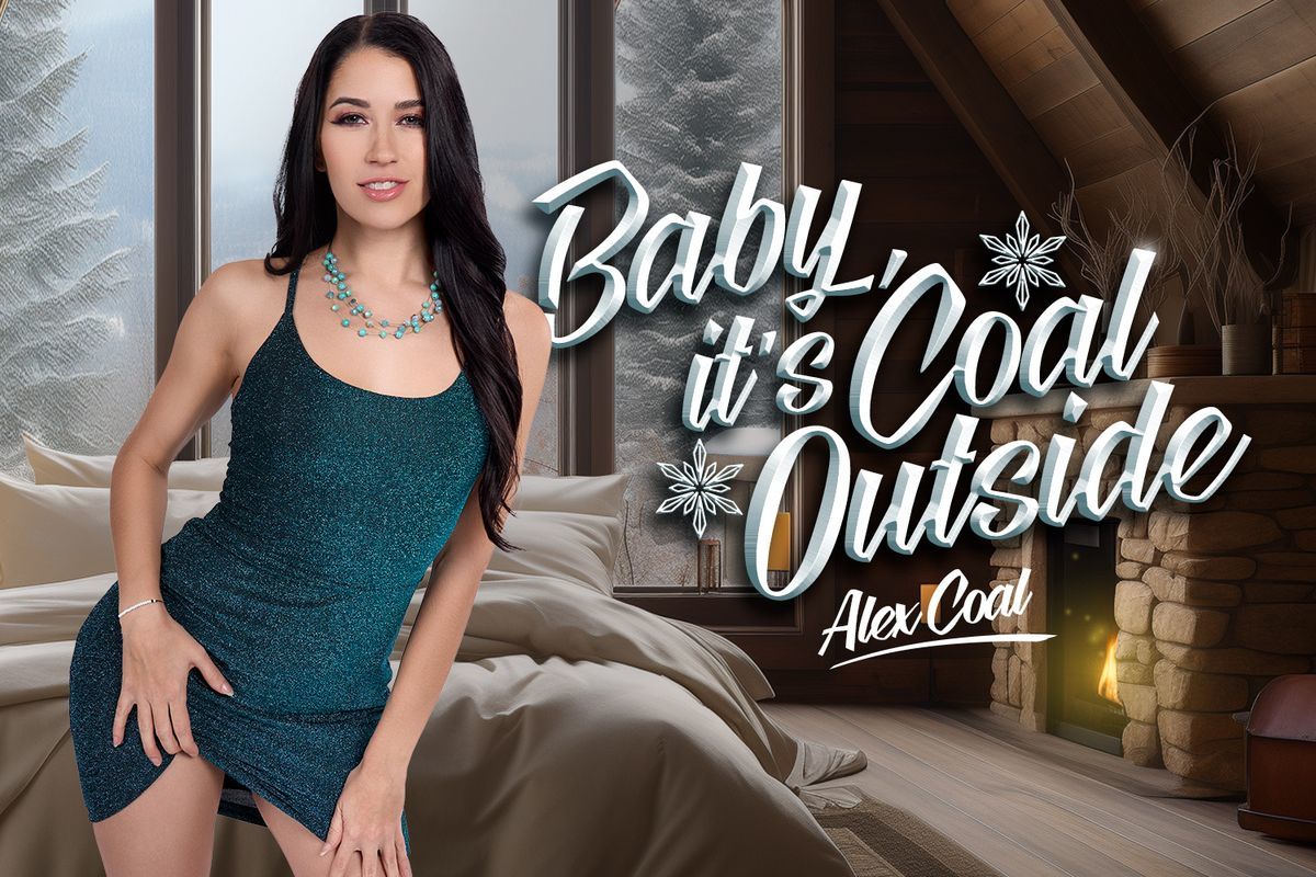 [BaDoinkVR.com] Alex Coal - Baby, It's Coal Outside [2023-12-22, Babe, Blowjob, Brunette, Close Up, Cowgirl, Cum On Face, Cumshots, Doggy Style, Facial, Hairy, Hardcore, High Heels, Natural, Pornstar, POV, Reverse Cowgirl, Small Tits, Trimmed Pussy, VR, 4