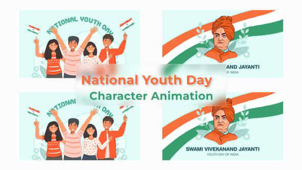 National Youth Day - VideoHive 38195692