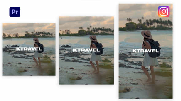 Travel Opener Reels Tik Tok Shorts Mogrt - VideoHive 53070668
