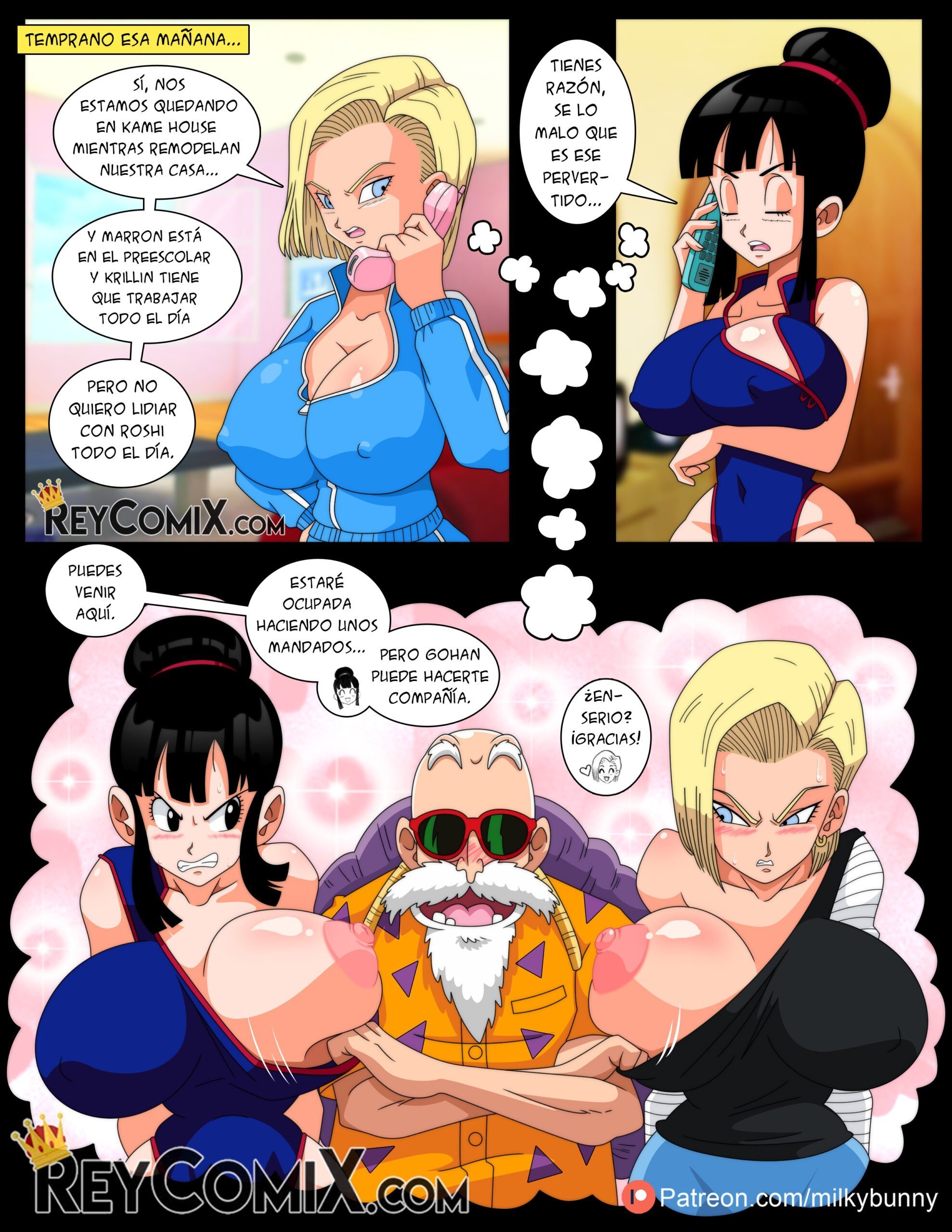 Las Chambeadoll Z – La Conquista de Gohan – Milky Bunny - 4