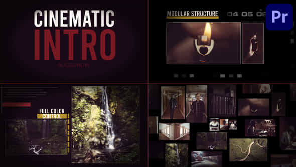 Cinematic Intro Slideshow For Premiere Pro - VideoHive 55997047