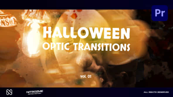 Halloween Optic Transitions - VideoHive 48474979