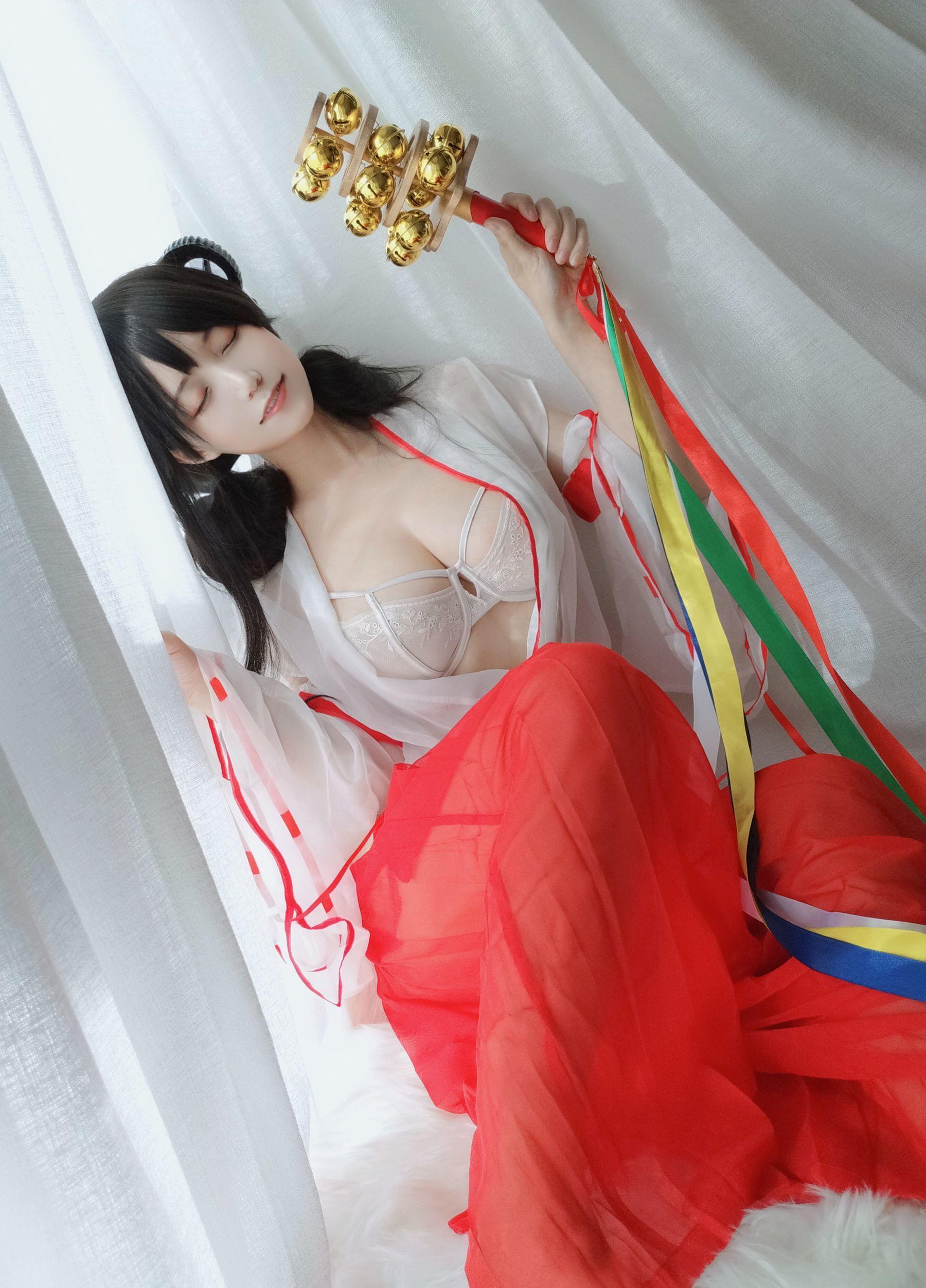 [网红COSER] 动漫博主小仓千代w – 巫女 写真集(13)