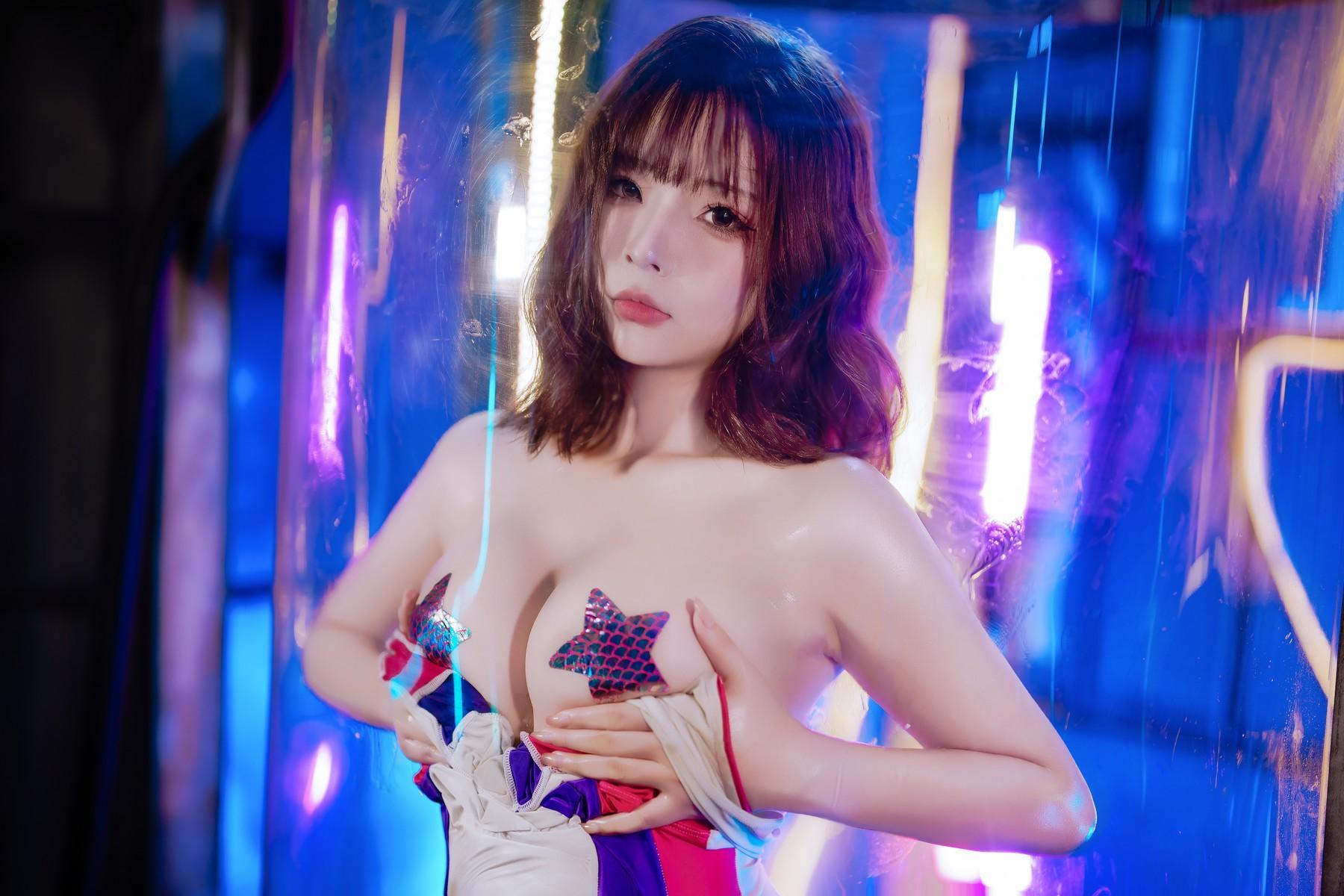 Cosplay Yuuhui玉汇 竞泳机器人女友 Set.02(13)