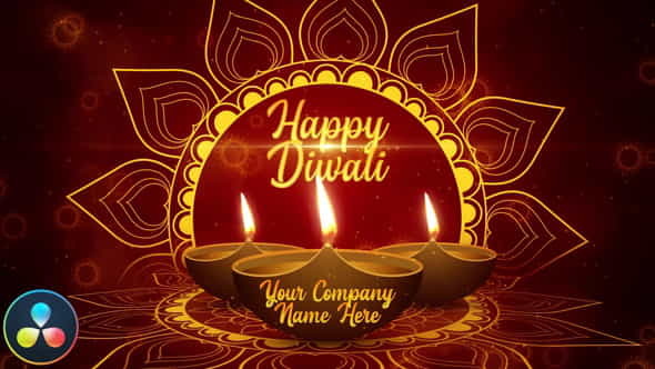 Diwali Festival Opener - DaVinci - VideoHive 34457631