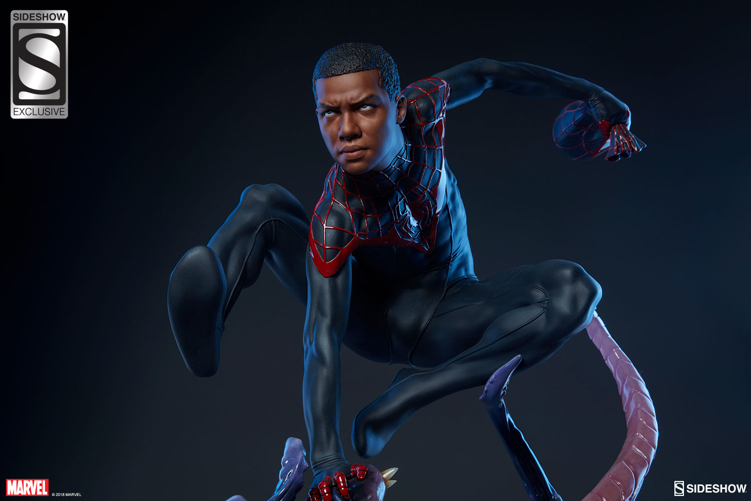 Spiderman Miles Morales - Premium Format (SideShow) 74sctrfY_o