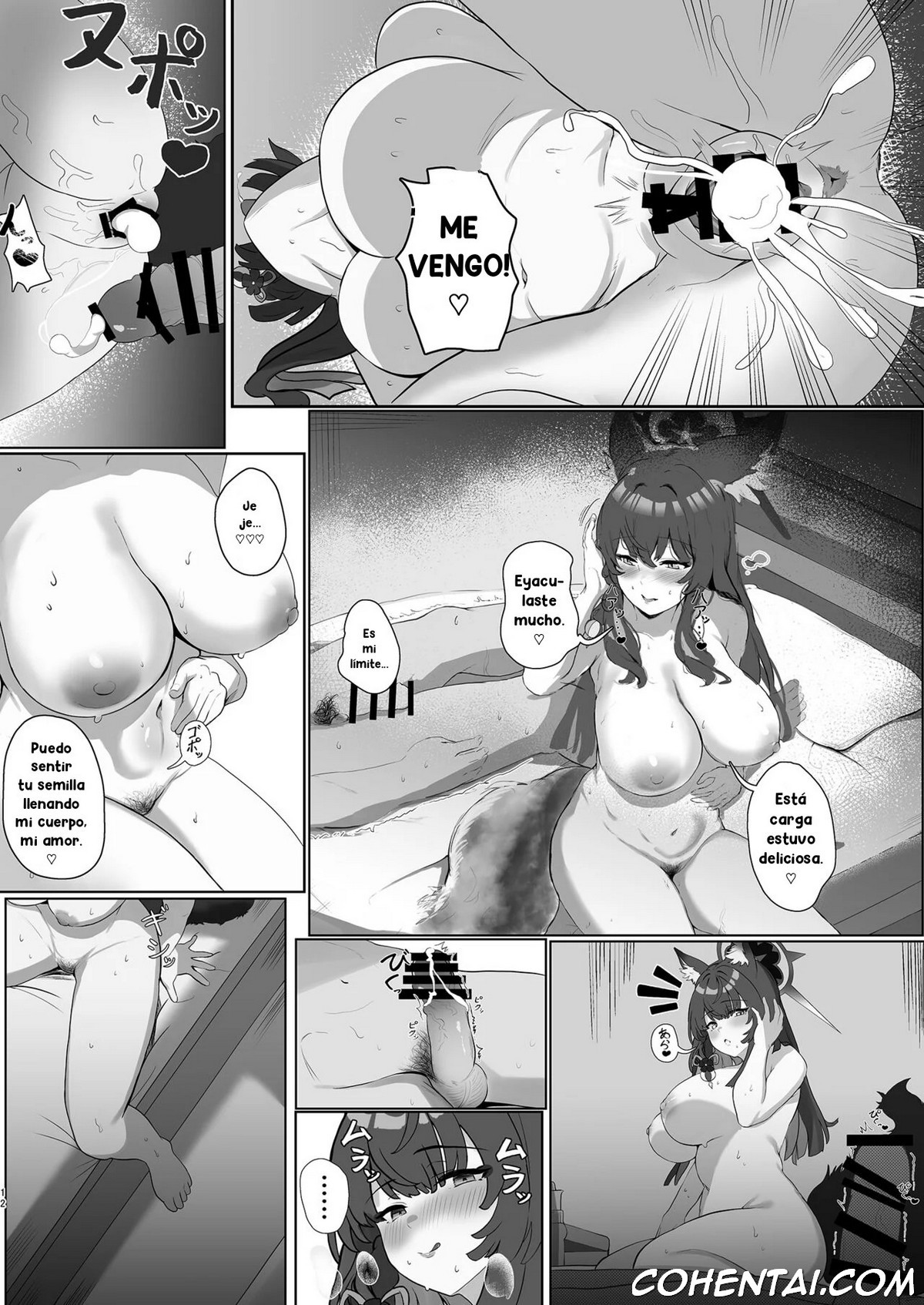 Tappuri Aishite Anata-sama (Blue Archive) xxx comics manga porno doujin hentai español sexo 