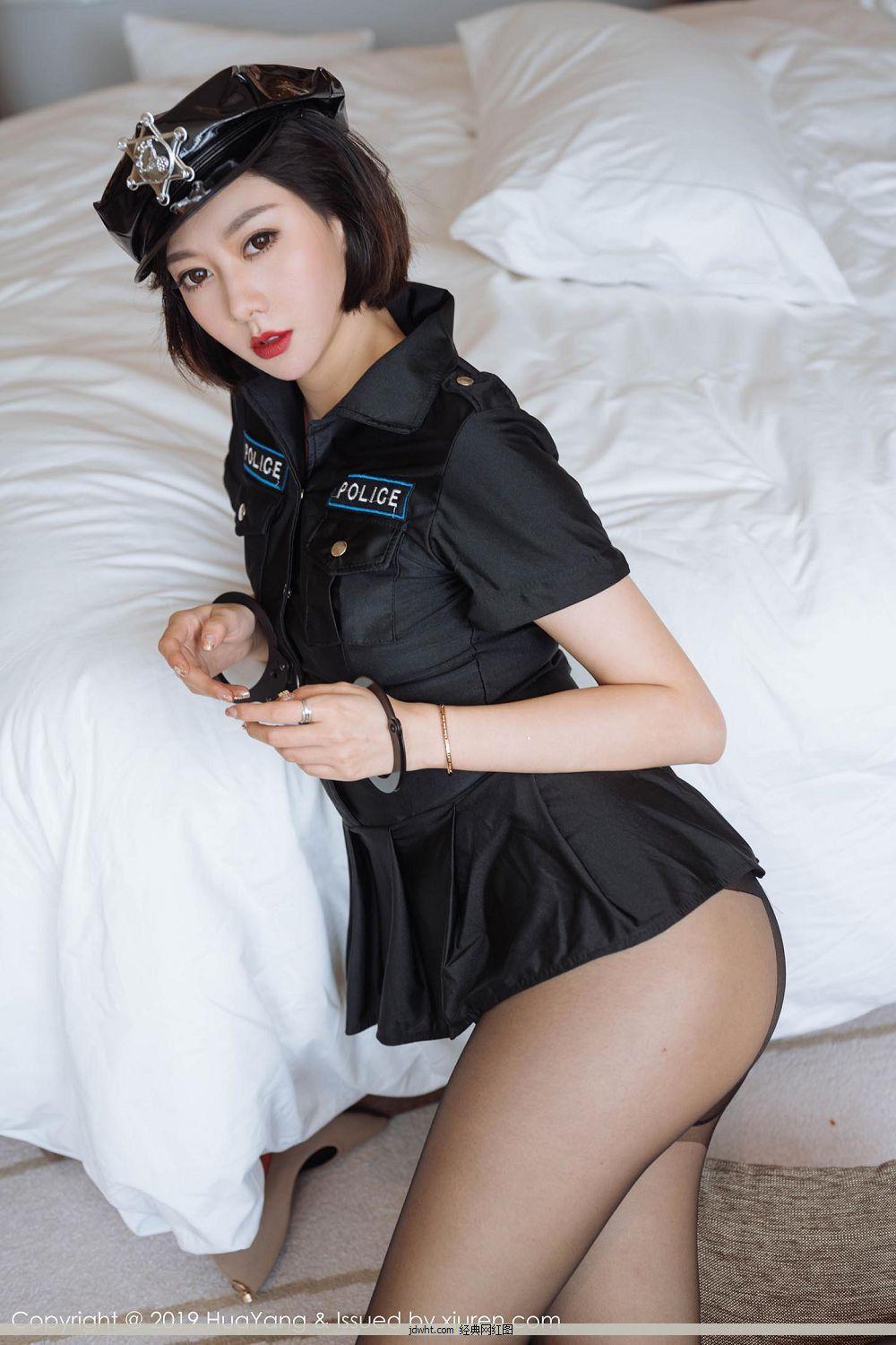 [花漾写真HuaYang] y19.10.18 VOL.179 艺轩 女警制服写真 [52P](21)