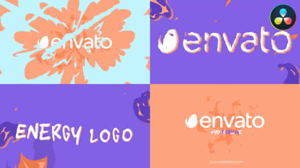 Energy Logo Davinci Resolve - VideoHive 52307989
