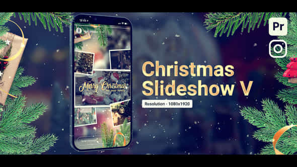 Christmas Slideshow V Vertical - VideoHive 49803057