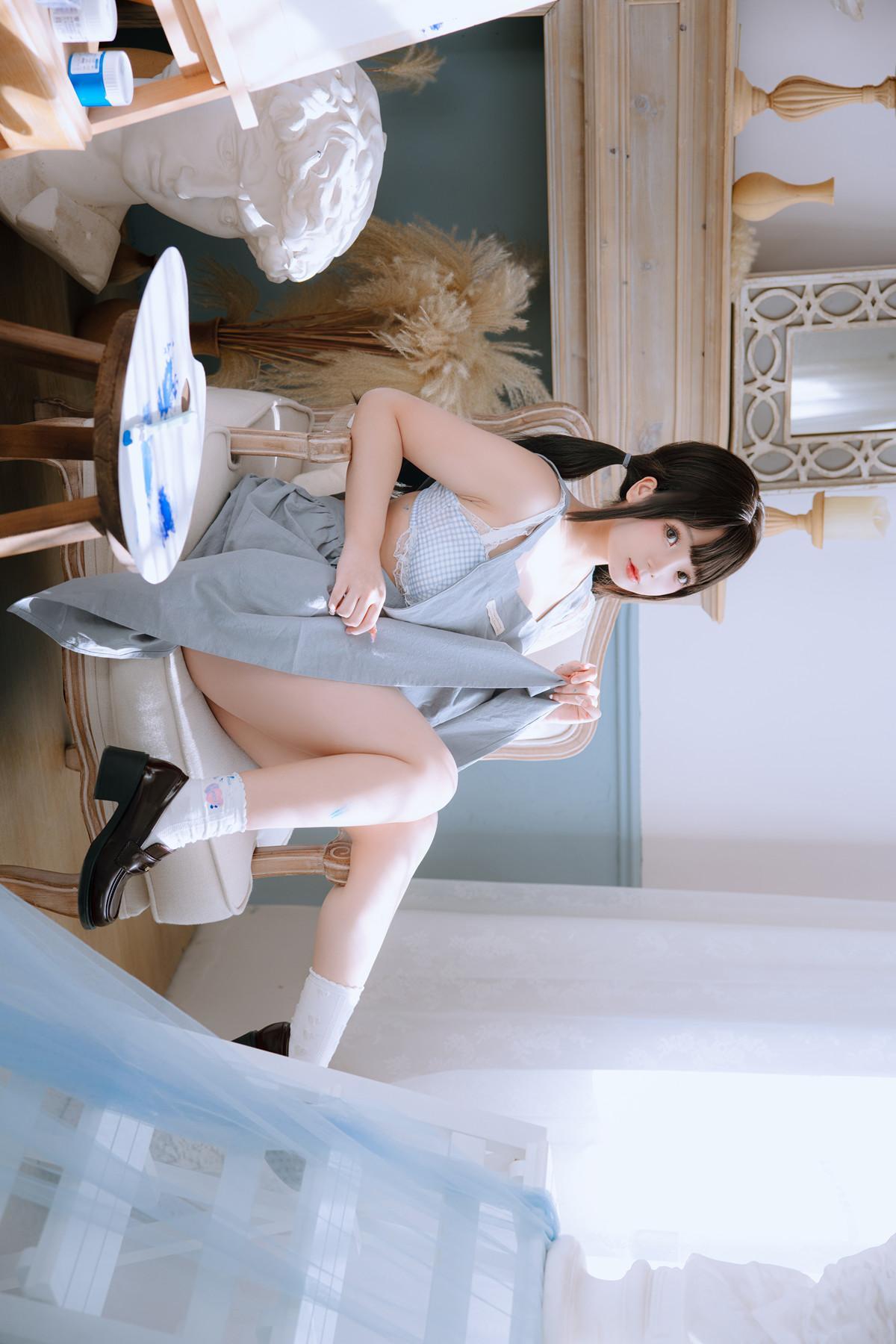 Cosplay Rinaijiao日奈娇 – 美术生(7)