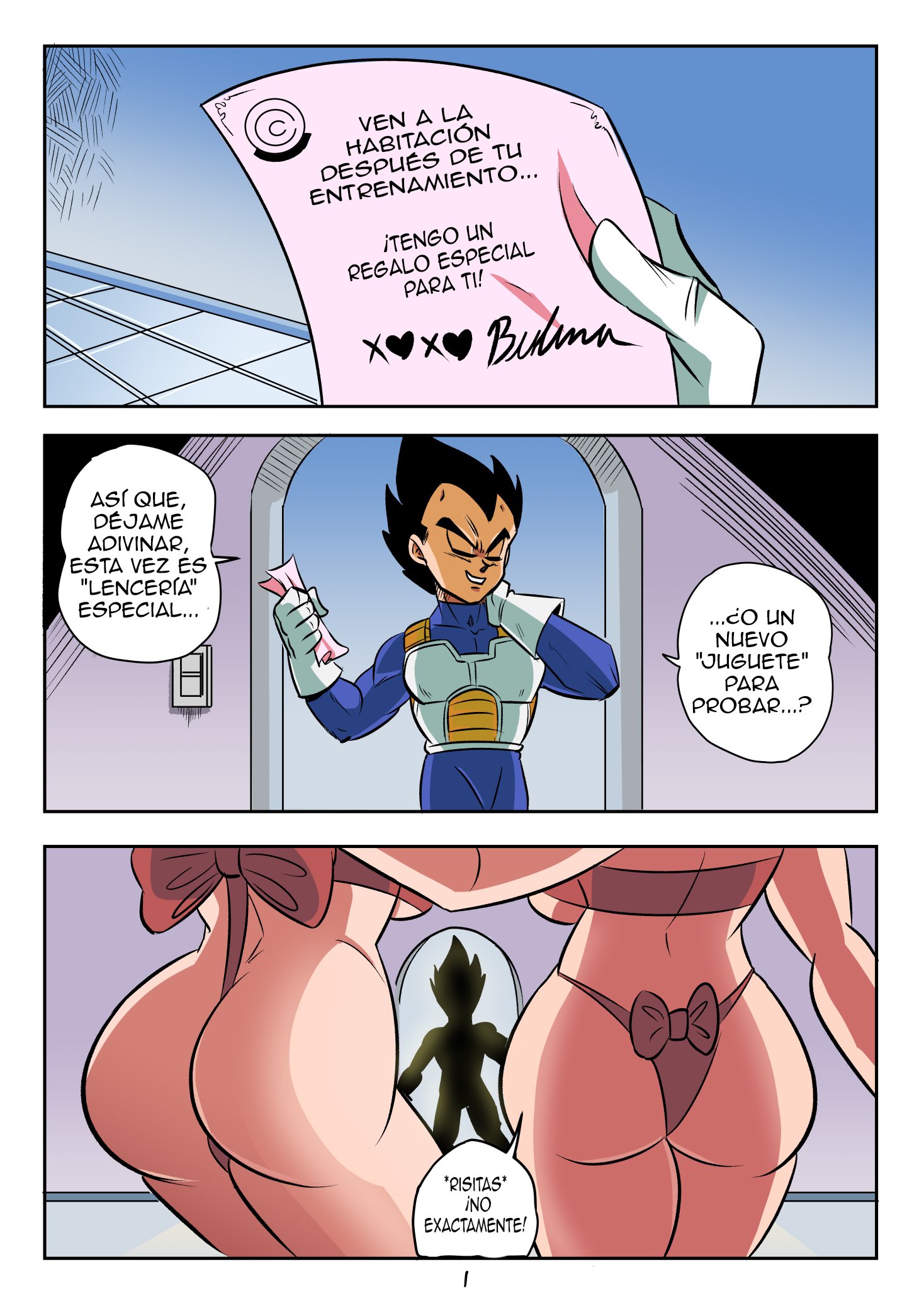 Vegeta’s Gift – FunsexyDB - 2