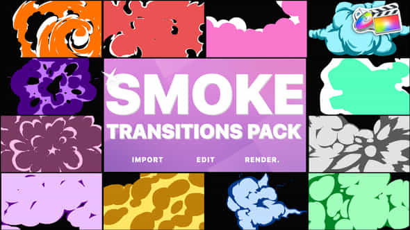 Smoke Transitions - VideoHive 42665626