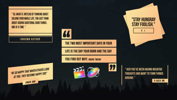 Creative Quote Titles - VideoHive 25504610