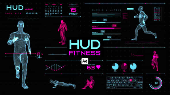 HUD Fitness for - VideoHive 44657728