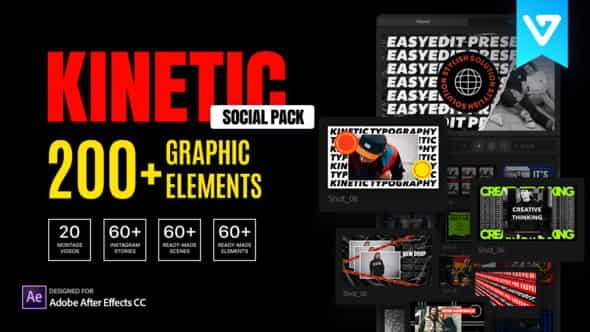 Kinetic Social Pack - VideoHive 27596918
