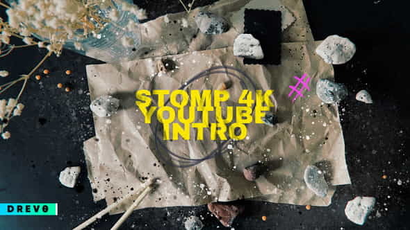 Stomp 4K Youtube Intro Typography - VideoHive 28447920