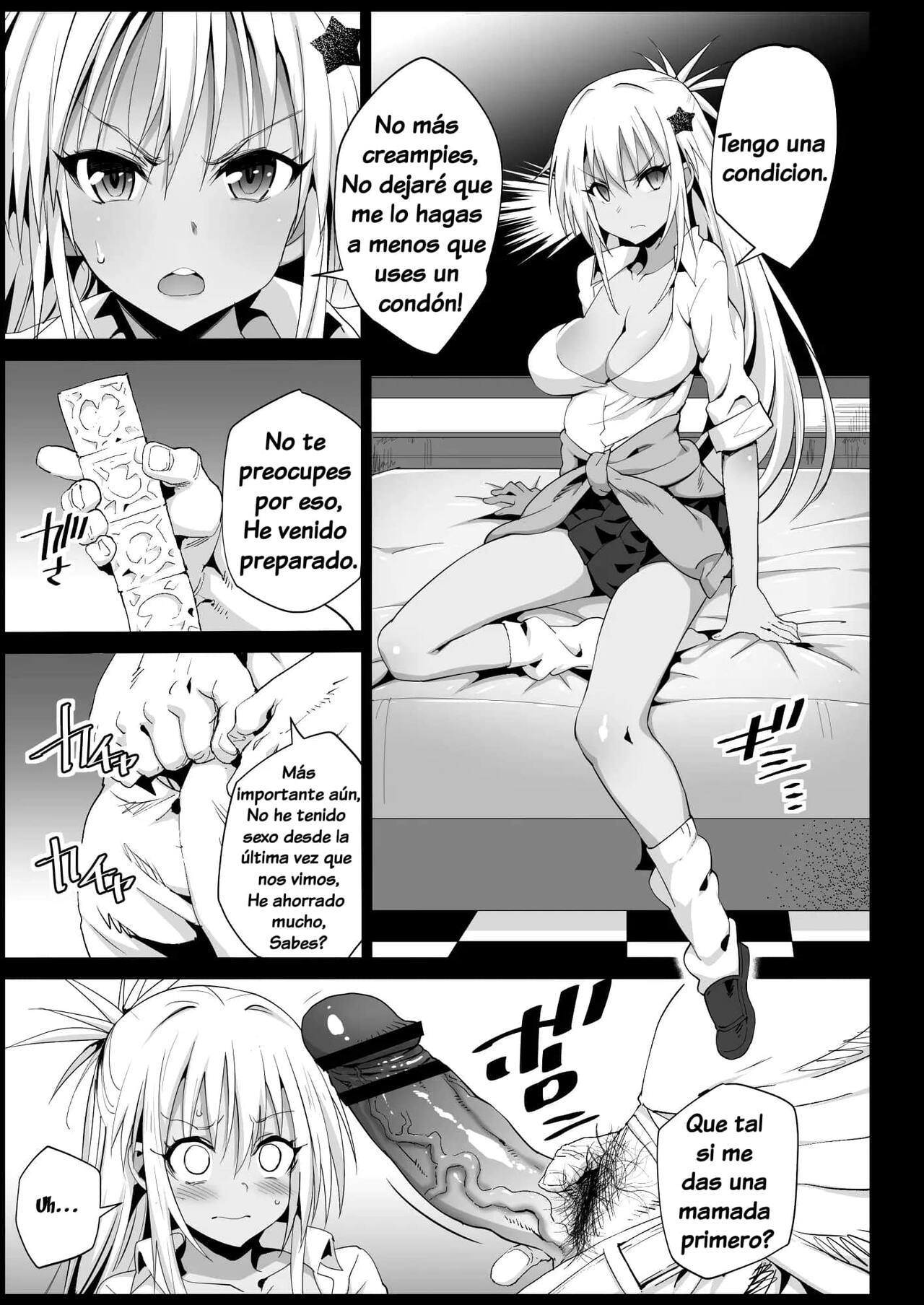 [Eromazun (Ma-kurou)] Kyousei Enkou 2 ~Kuro Gal JK o Kane de Dakitai~ (Yuru Camp) [Spanish] [Digital]