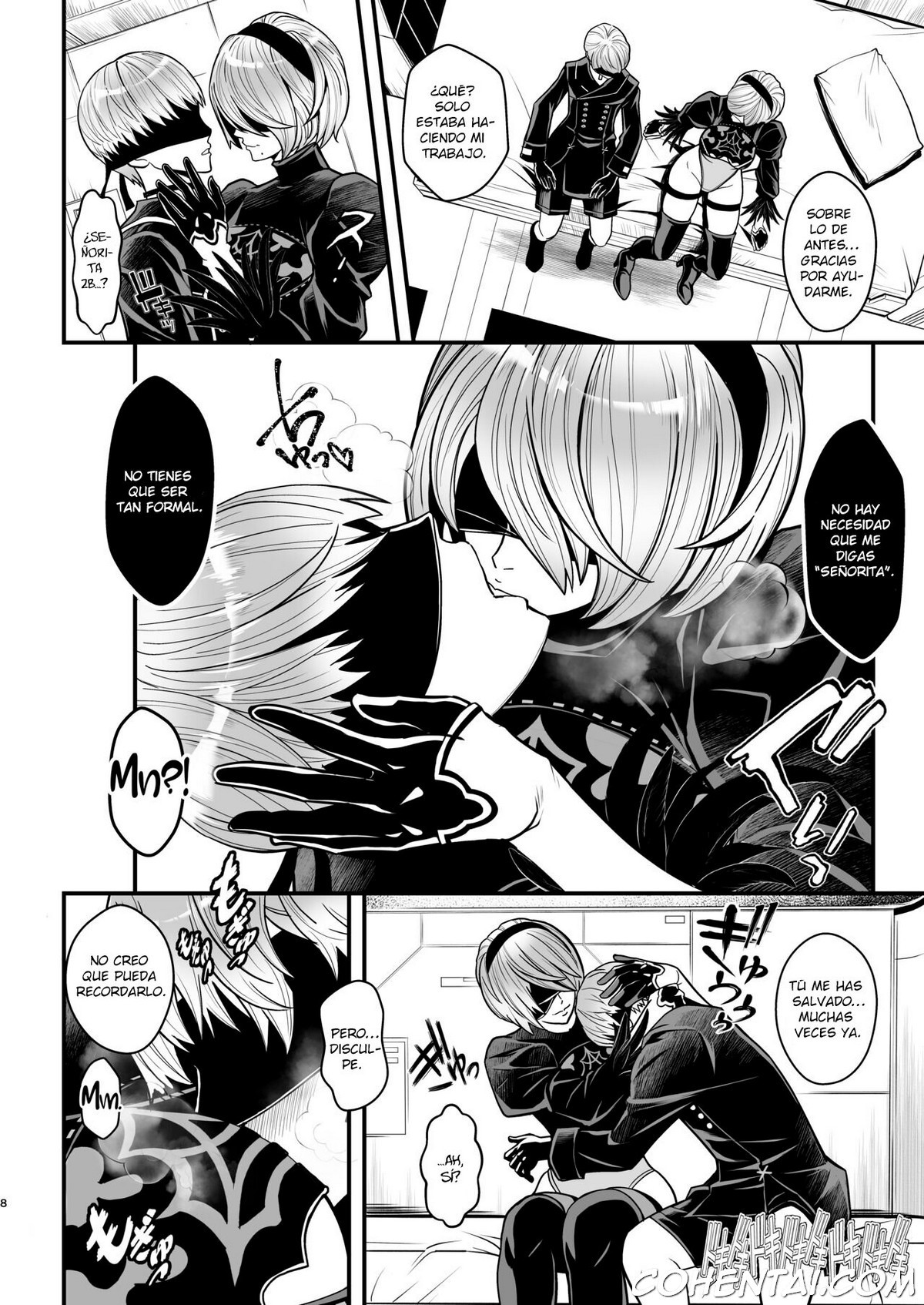 Onna Senshinokyuusoku (Nier:Automata) xxx comics manga porno doujin hentai español sexo 