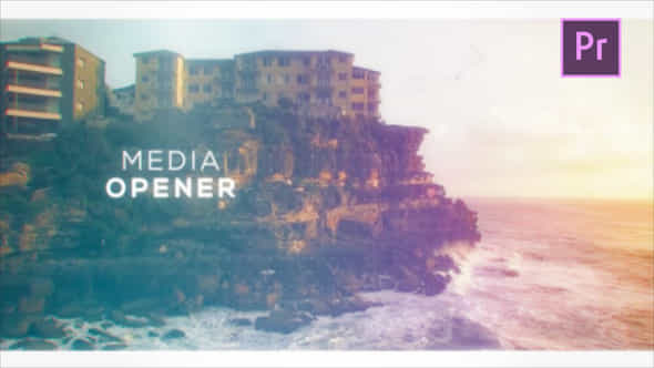 Cinematic Media Opener - VideoHive 24019406