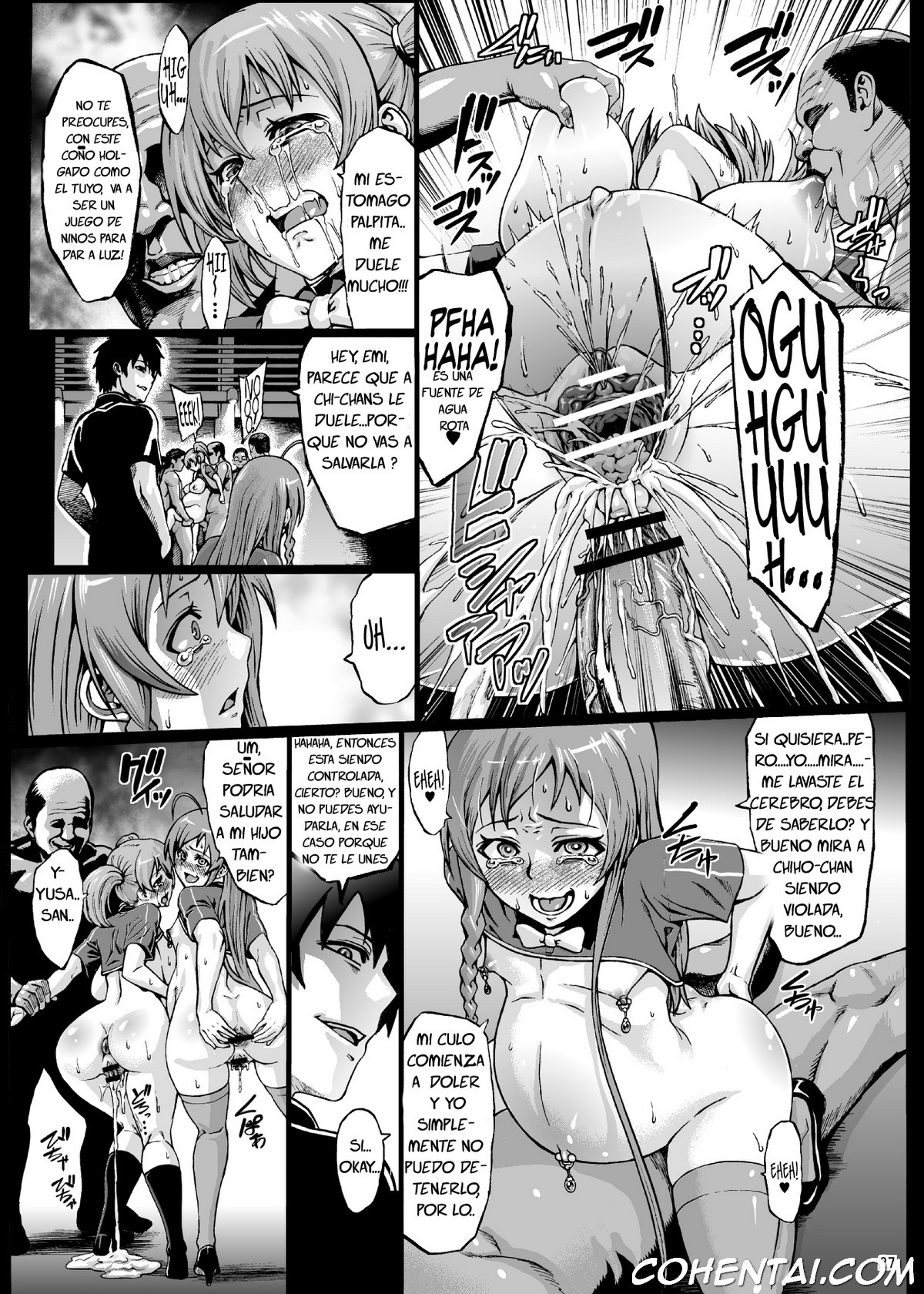 Kuro Maguro no Maou-sama! (Hataraku Maou-sama!) xxx comics manga porno doujin hentai español sexo 