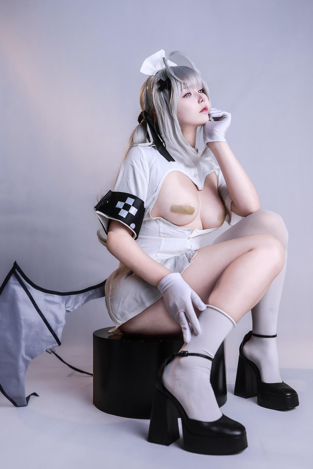 Cosplay 雪晴Astra 雪晴嘟嘟 静谧薄荷绿(13)