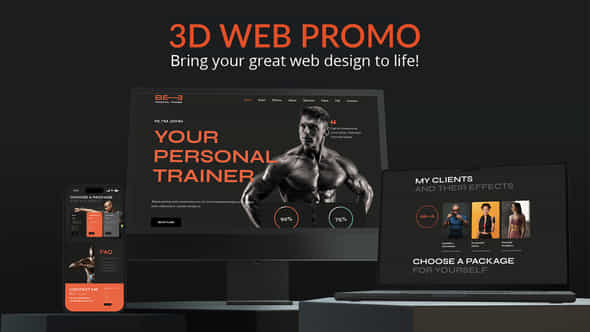 3D Web Promo - VideoHive 54451014