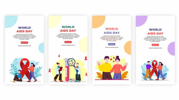 World AIDS Day - VideoHive 39142250