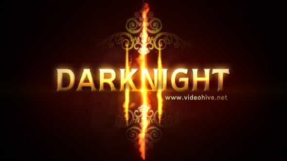 Darknight Logo Reveal | Fire - VideoHive 2080840