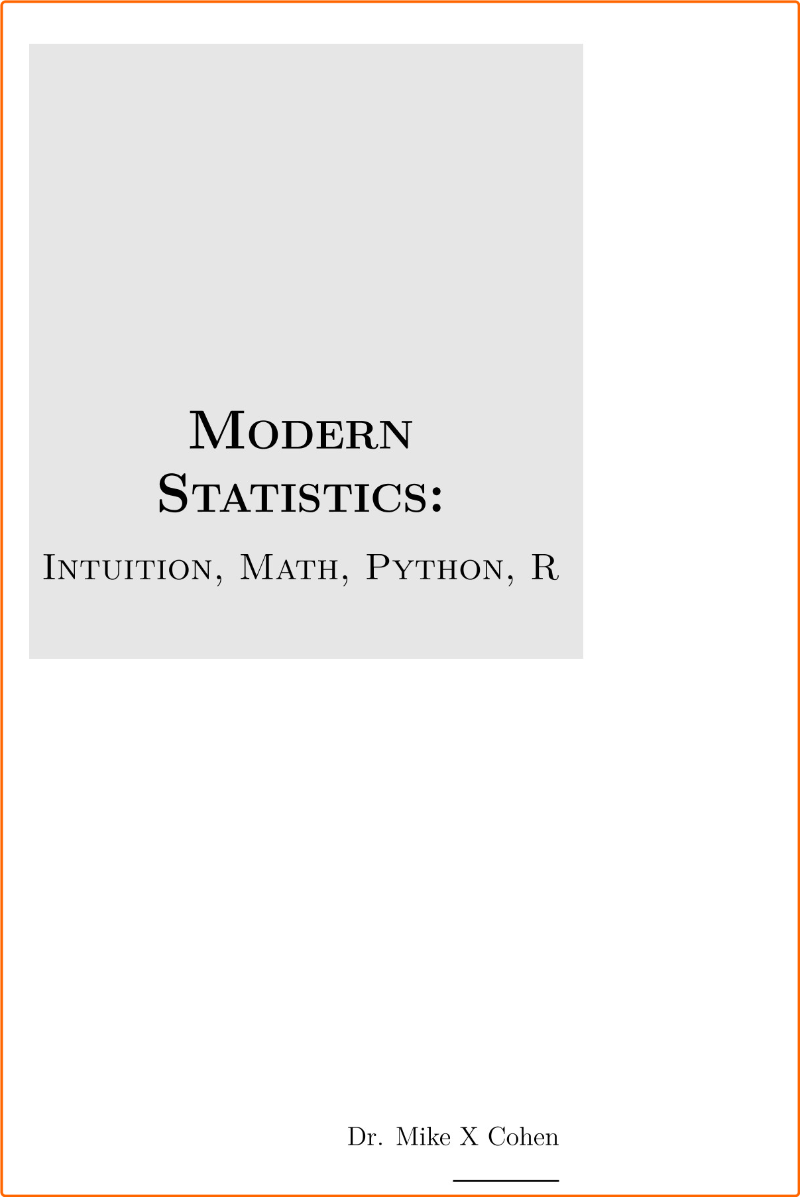 Modern Statistics Intuition Math Python R