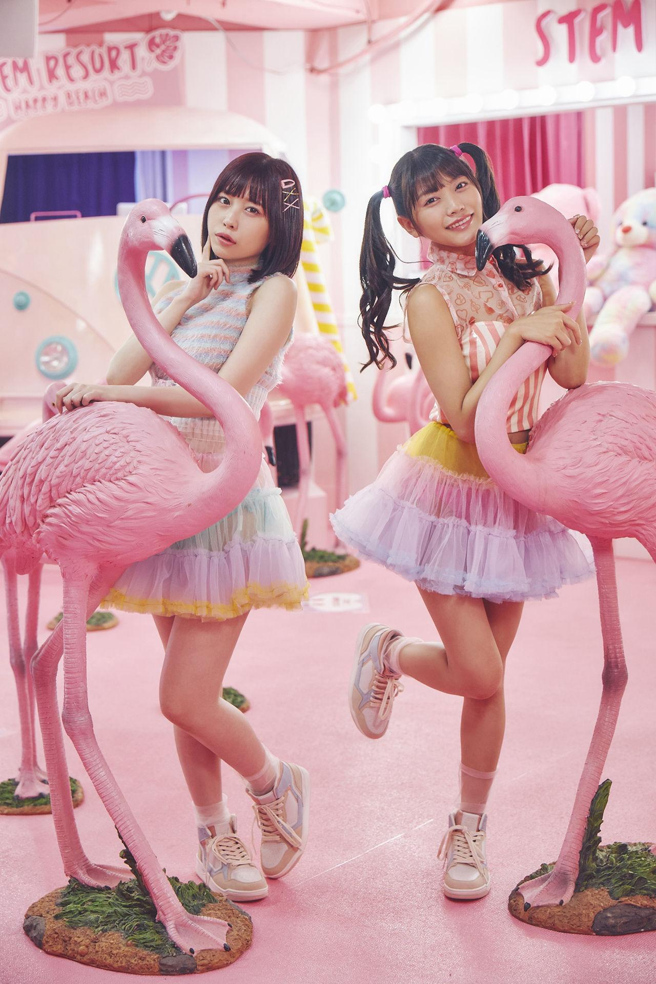 松下玲緒菜&宮内凛, ヤングガンガンデジタル限定写真集 「Dear Girls」 Set.01(2)