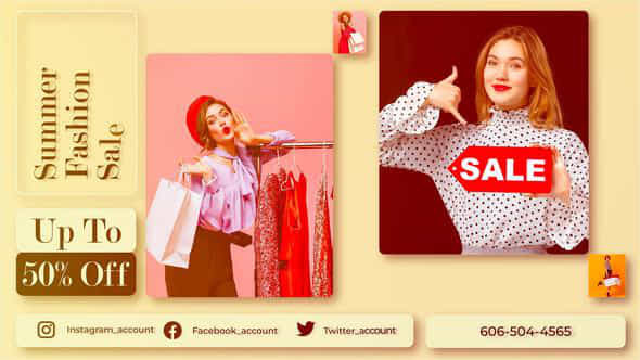 Summer Fashion Sale - VideoHive 46871045