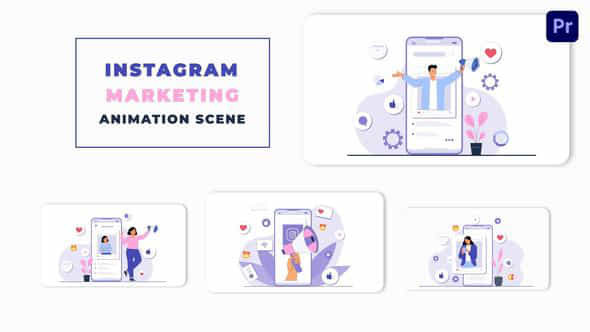 Instagram Marketing - VideoHive 46459642