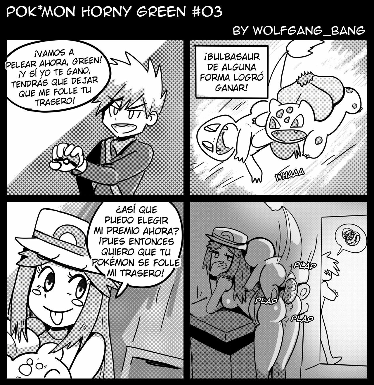 Pokemon HornyGreen by Wolfrad Senpai - 3