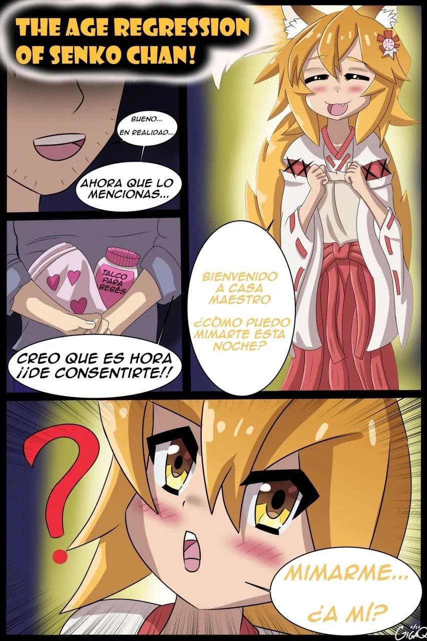 The age regression of Senko-chan - 4