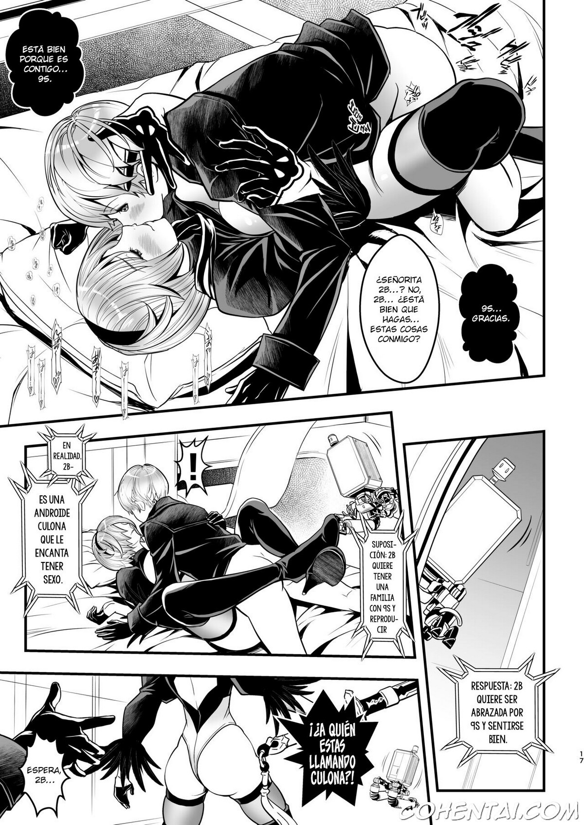 Onna Senshinokyuusoku (Nier:Automata) xxx comics manga porno doujin hentai español sexo 